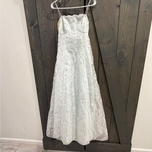Blondie Nites Light Blue Lace Wedding Dress